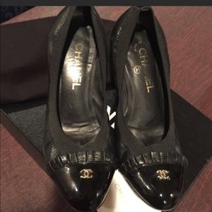 Chanel Escarpin Black heels - size 37